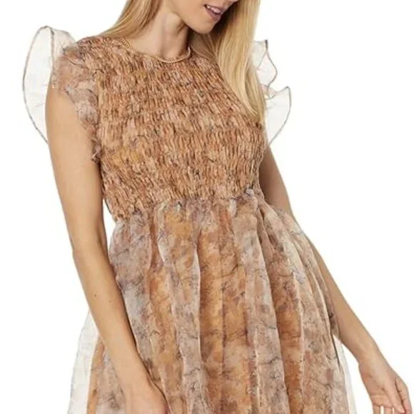 En Saison La Raque Midi Dress NWOT!!!!!!! Size is Large !!!! - Picture 4 of 5